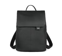 Zwei Damen City-Rucksack Mademoiselle.M MR13 Tagesrucksack 7 Liter, gepolstertes Laptopfach, Magnet-Verschlussklappe, Hauptfach mit Reißverschluss, Rückenpolsterung, klassisch-elegant (nubuk-black)
