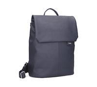 Zwei Damen City-Rucksack Mademoiselle.M MR13 Tagesrucksack 7 Liter, gepolstertes Laptopfach, Magnet-Verschlussklappe, Hauptfach mit Reißverschluss, Rückenpolsterung, klassisch-elegant (nubuk-ink)
