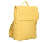 Zwei Damen City-Rucksack Mademoiselle.M MR13 Tagesrucksack 7 Liter, gepolstertes Laptopfach, Magnet-Verschlussklappe, Hauptfach mit Reißverschluss, Rückenpolsterung, klassisch-elegant