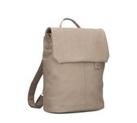 Zwei Damen City-Rucksack Mademoiselle.M MR13 Tagesrucksack 7 Liter, gepolstertes Laptopfach, Magnet-Verschlussklappe, Hauptfach mit Reißverschluss, Rückenpolsterung, klassisch-elegant