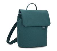 Zwei Damen City-Rucksack Mademoiselle.M MR8 4 Liter weiches Kunstleder, Magnet-Verschlussklappe, Hauptfach mit Reißverschluss, gepolstertes Trennfach für Tablet, Rückenpolsterung (pacific)