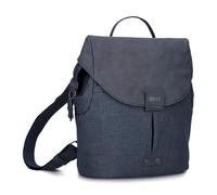 Zwei Damen City-Rucksack Olli OR8 kleiner Rucksack 5 Liter Lederoptik im Vintage-Style robust strapazierfähig wasserabweisend Hauptfach mit Reißverschluss