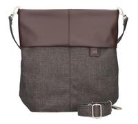 Zwei Damen City-Rucksack Olli OR8 kleiner Rucksack 5 Liter Lederoptik im Vintage-Style robust strapazierfähig wasserabweisend Hauptfach mit Reißverschluss