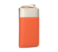 Zwei Eva Geldbörse 20 cm orange