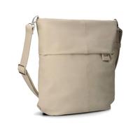 Zwei Damen Handtasche Mademoiselle.M M12 Umhängetasche 7 Liter Crossbody Bag, Schultertasche in DIN-A4-Größe, Schlüsselring, Geheimfach, inkl. extra kurzen abnehmbaren Schultergurt (nubuk-linen)