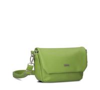 Zwei Damen Handtasche Mademoiselle.M M40 kleine Umhängetasche 1 Liter breite Crossbody-Bag mit Magnetklappe & Reißverschluss klassisch-elegant (kiwi)