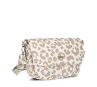 Zwei Damen Handtasche Mademoiselle.M M40 kleine Umhängetasche 1 Liter Crossbody-Bag mit Magnetklappe & Reißverschluss klassisch-elegante Abendtasche in Trapezform (leo-cotton)