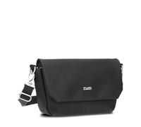 Zwei Umhängetasche Mademoiselle M40 – Crossbody 28 cm, Nubuk-Black, Magnetklappe & Reißverschluss