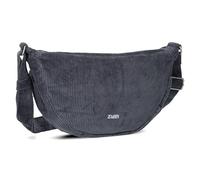 Zwei Damen Handtasche Mademoiselle.M M50 Moon-Bag 2 Liter Trend-Tasche in Halbmond-Form vielseitig als Bauchtasche Crossbody-Bag Abendtasche Umhängetasche zu tragen (cord-polar)