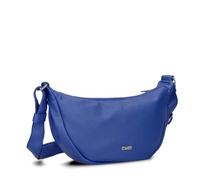 Zwei Damen Handtasche Mademoiselle.M M50 Moon-Bag 2 Liter Trend-Tasche in Halbmond-Form vielseitig als Bauchtasche Crossbody-Bag Abendtasche Umhängetasche zu tragen (royal)