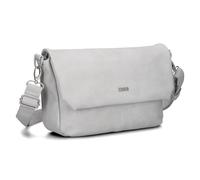 Zwei Damen Handtasche Mademoiselle.M M60 Umhängetasche 3 Liter breite Crossbody-Bag Magnetklappe Reißverschluss inklusive Schlüsselband klassisch-elegante Abendtasche (nubuk-ice)