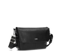 Zwei Damen Handtasche Mademoiselle.M M60 Umhängetasche 3 Liter breite Crossbody-Bag Magnetklappe Reißverschluss inklusive Schlüsselband klassisch-elegante Abendtasche (noir)