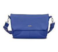 Zwei Damen Handtasche Mademoiselle.M M60 Umhängetasche 3 Liter breite Crossbody-Bag Magnetklappe Reißverschluss inklusive Schlüsselband klassisch-elegante Abendtasche (royal)