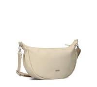 Zwei Damen-Handtasche Mademoiselle.M M70 Halbmond-Form 4 L – Crossbody/Bauchtasche – nubuk-linen