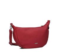 Zwei Damen Handtasche Mademoiselle.M M70 Moon-Bag 4 Liter Trend-Tasche in Halbmond-Form vielseitig als Bauchtasche Crossbody-Bag Abendtasche Umhängetasche zu tragen (lipstick)