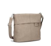 Zwei Damen Handtasche Mademoiselle.M M8 Crossbody Bag 3 L Umhängetasche aus Kunstleder mit Geheimfach & Hauptfach mit Reißverschluss, inkl. kurzem & langen abnehmbaren Schultergurt (nubuk-cappuccino)