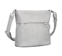 Zwei Damen Handtasche Mademoiselle.M M8 Crossbody Bag 3 L Umhängetasche aus Kunstleder mit Geheimfach & Hauptfach mit Reißverschluss, inkl. kurzem & langen abnehmbaren Schultergurt (nubuk-ice)