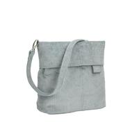 Zwei Mademoiselle.M Schultertasche 25 cm blau