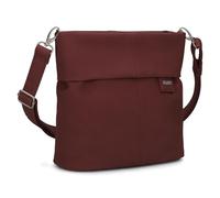 Zwei Damen Handtasche Mademoiselle.M M8 Crossbody Bag 3 L Umhängetasche aus Kunstleder mit Geheimfach & Hauptfach mit Reißverschluss, inkl. kurzem & langen abnehmbaren Schultergurt (rubin)