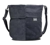 Zwei Damen Handtasche Mademoiselle.M M90 Umhängetasche 6 Liter klassische Crossbody Bag, weiches Kunstleder, Schulter-Tasche inklusive zweitem kurzen Gurt (cord-polar)