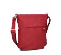 Zwei Damen Handtasche Mademoiselle.M M90 Umhängetasche 6 Liter klassische Crossbody Bag, weiches Kunstleder, Schulter-Tasche inklusive zweitem kurzen Gurt (lipstick)