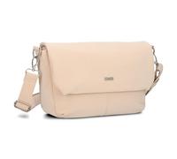 Zwei Damen Handtasche Mademoiselle M60 Umhängetasche Querformat 3 Liter breite Crossbody-Bag Magnetklappe Reißverschluss inklusive Schlüsselband klassisch-elegant hochwertiges Kunstleder