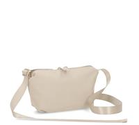 Zwei Damen Handtasche Mademoiselle.Tex MTX40 kleine Umhängetasche 2 Liter Crossbody-Bag mit Reißverschluss minimalistische Damentasche im Casual-Look in Trapezform (sand)