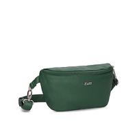 Zwei Damen Hip Bag Mademoiselle.M MH4 Bauchtasche 25 cm 1 Liter aus hochwertigem Kunstleder, Crossbody Bag wasserabweisend, 3-in-1 Bequeme Brusttasche, Gürteltasche & Hüfttasche (moos)