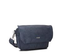 Zwei Umhängetasche/Gürteltasche Mademoiselle.M MH40 Damen 25 cm 2 l Nubuk-Blue
