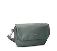 Zwei Damen Hip Bag Mademoiselle.M MH40 Crossbody Bag 2 Liter Volumen, kleine Messenger Bag als Hüfttasche, Bauchtasche oder Brusttasche zu tragen, klassisch-elegant (eucalyptus)