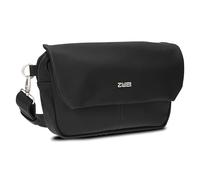 zwei Mademoiselle MH40 - Umhängetasche/Gürteltasche 25 cm (nubuk-black)