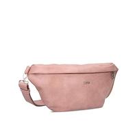 Zwei Damen Hip Bag Mademoiselle.M MH80 Bauchtasche 40 cm 3 Liter, Crossbody Bag wasserabweisend, 3-in-1 Bequeme Brusttasche, Gürteltasche & Hüfttasche (Blush)