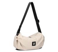 Zwei Damen Moon Bag BONNY BO70 Umhängetasche 6 Liter, leichte Nylon Crossbody Bag im Casual Stil, sportliche Handtasche mit Reißverschluss, Innenfächern, wasserabweisend