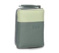 Zwei Eva Geldbörse 9 cm grün