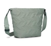 Zwei Damen Puffer Tasche Cleo CL90 gesteppte große Umhängetasche, Stepp-Schultertasche, ultraleicht, wasserabweisend, robust, verstellbarer Schultergurt (eucalyptus-new)