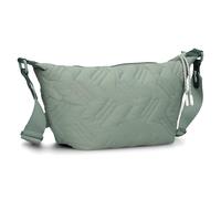Zwei Damen Puffer Umhängetasche Cleo CL60 gesteppte Handtasche, quilted Bag, ultraleicht, wasserabweisend, robust, moderne Damen Stepp-Tasche (eucalyptus-new)