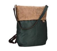 Zwei Damen Rucksack-Tasche Olli OR12 (7 Liter) Handtasche & Rucksack 2-in-1 wasserabweisende Schultertasche mit gepolstertem Laptopfach (bis 13"), Damentasche & Cityrucksack in Einem (pine)