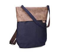 Zwei Damen Rucksack-Tasche Olli OR12 (7 Liter) Handtasche & Rucksack 2-in-1 wasserabweisende Schultertasche mit gepolstertem Laptopfach (bis 13"), Damentasche & Cityrucksack in Einem (ink)