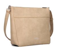 Zwei Damen Schultertasche Mademoiselle.M M110 großer Shopper 10 Liter klassisch-elegant Umhängetasche mit Schlüsselring für die City Arbeit Shopping Business DIN-A4-Unterlagen passend