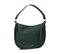 Zwei Yuna YU110 Beuteltasche dunkelgrün, Lederimitat, Damen