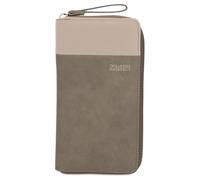 zwei Eva EV2 - Geldbörse 15cc 19 cm (nubuk-mud)