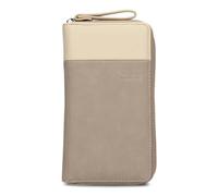 Zwei Eva Geldbörse 20 cm braun