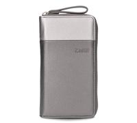 Zwei Eva Geldbörse 20 cm grau
