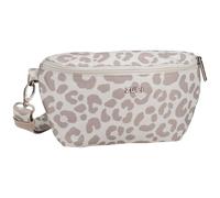 Zwei Damen Hip Bag Mademoiselle.M MH4 Bauchtasche 25 cm 1 Liter aus hochwertigem Kunstleder, Crossbody Bag wasserabweisend, 3-in-1 Bequeme Brusttasche, Gürteltasche & Hüfttasche (Leo-Cotton)