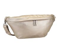 Zwei Damen Hip Bag Mademoiselle.M MH80 Bauchtasche 40 cm 3 Liter, Crossbody Bag wasserabweisend, 3-in-1 Bequeme Brusttasche, Gürteltasche & Hüfttasche (Gold)