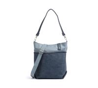 Zwei Jana J12 Beuteltasche blau, Lederimitat, Damen