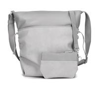 Zwei Schultertasche Jana J120 – 9 l, verstellbarer Gurt, wasserfestes Kunstleder – nubuk-ice