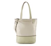 Zwei Damen Shopper Jana J145 – 10 l, Bicolor, Laptopfach, Schultergurt – Jade