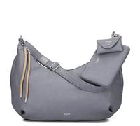 Zwei Damen Shopper LOLA LO140 erweiterbare Schultertasche mit Reißverschluss (16-18 Liter) 3-teiliges Set Umhängetasche mit Geldbeutel & Schlüsselanhänger, große XL Damen Handtasche (blue)