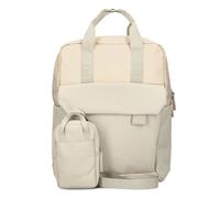 Zwei Tagesrucksack Lou LUR160, mit Laptopfach, Handytasche im Set, 40 cm, Beige Linen